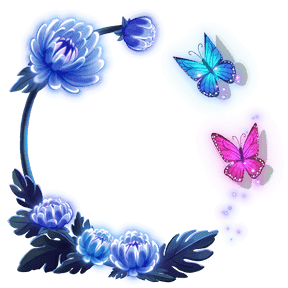 Twilight Chrysanthemums