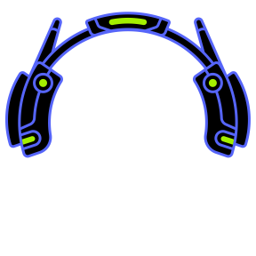 Blue Headset