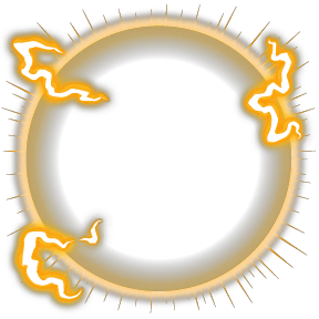 Radiating Energy (Yellow)