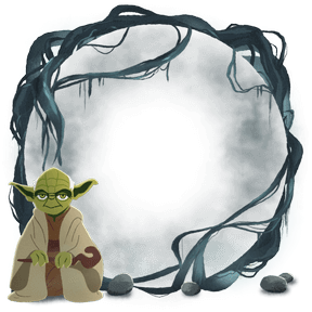 Yoda on Dagobah